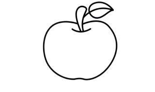 如何用水粉画黄苹果黄苹果的画法 苹果简笔画彩色